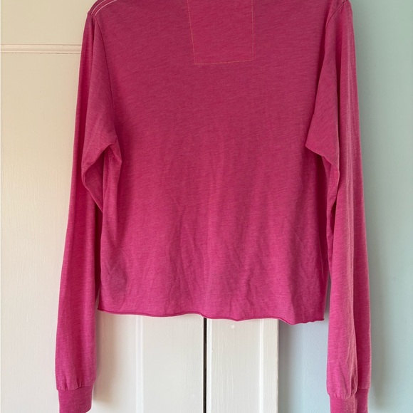 Aviator Nation Smiley Face Long Sleeve Boyfriend Tee 150th Anniversary Ltd Ed - Picture 5 of 5